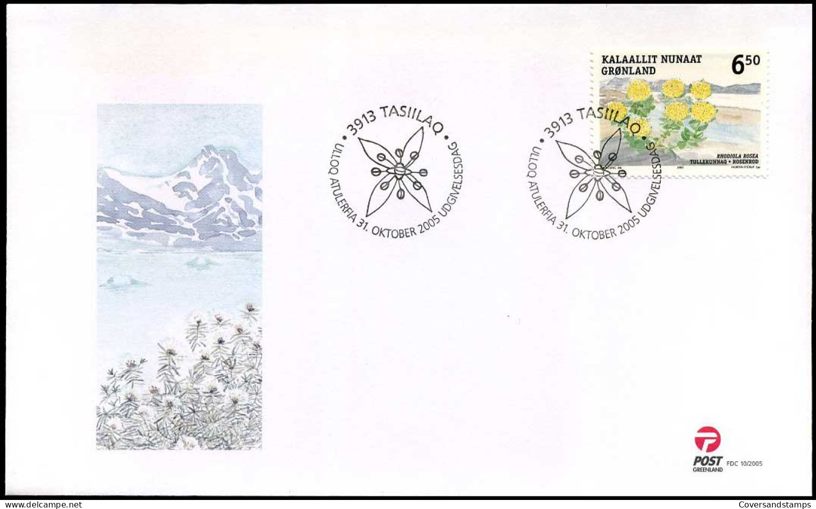 Groenland - FDC - Flowers - FDC