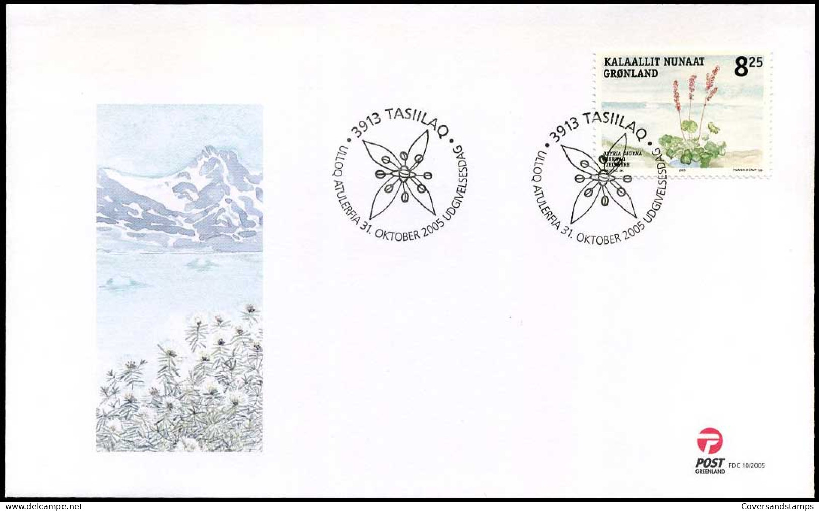 Groenland - FDC - Flowers - FDC