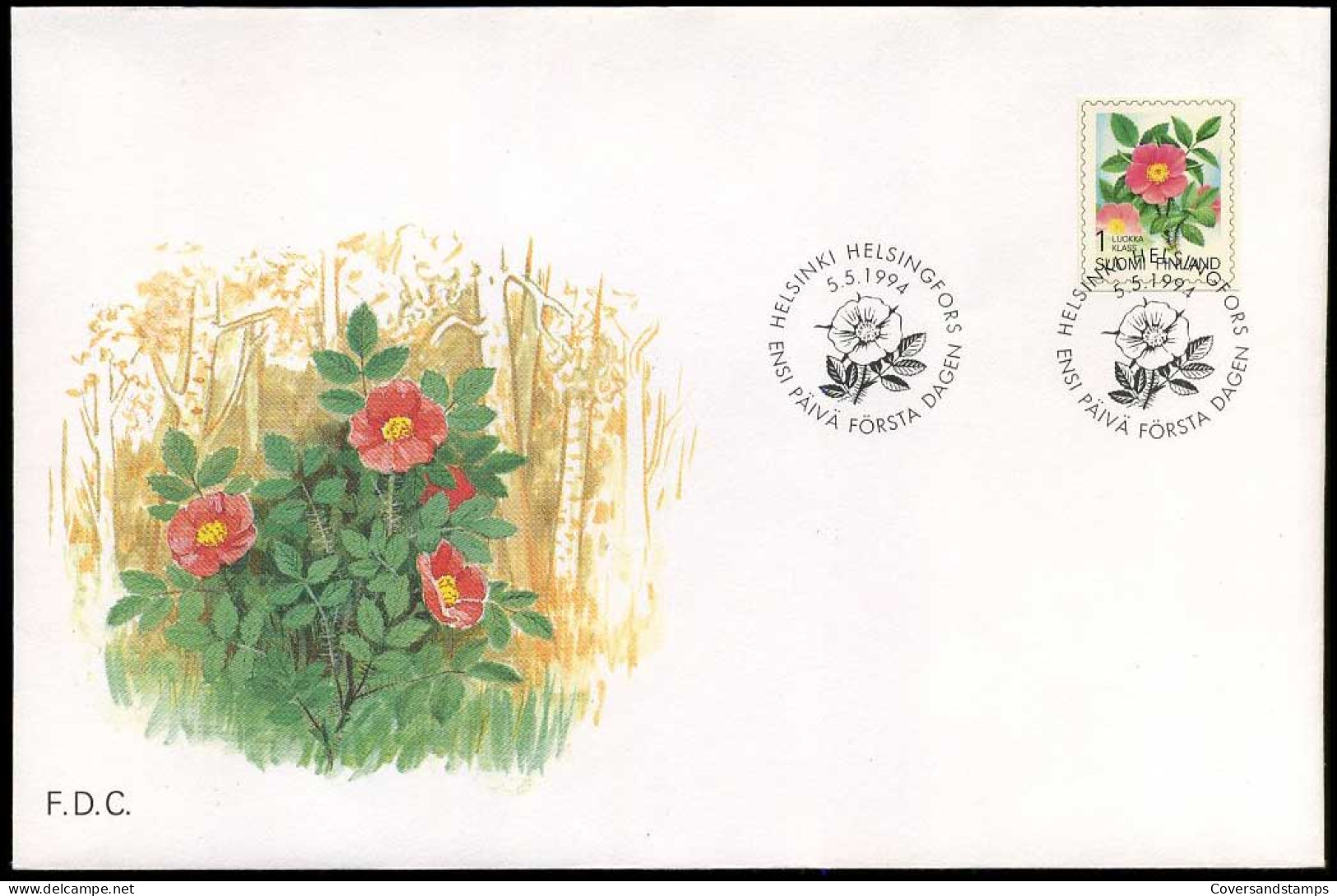 Finland - FDC - Blomen / Flowers - Andere & Zonder Classificatie