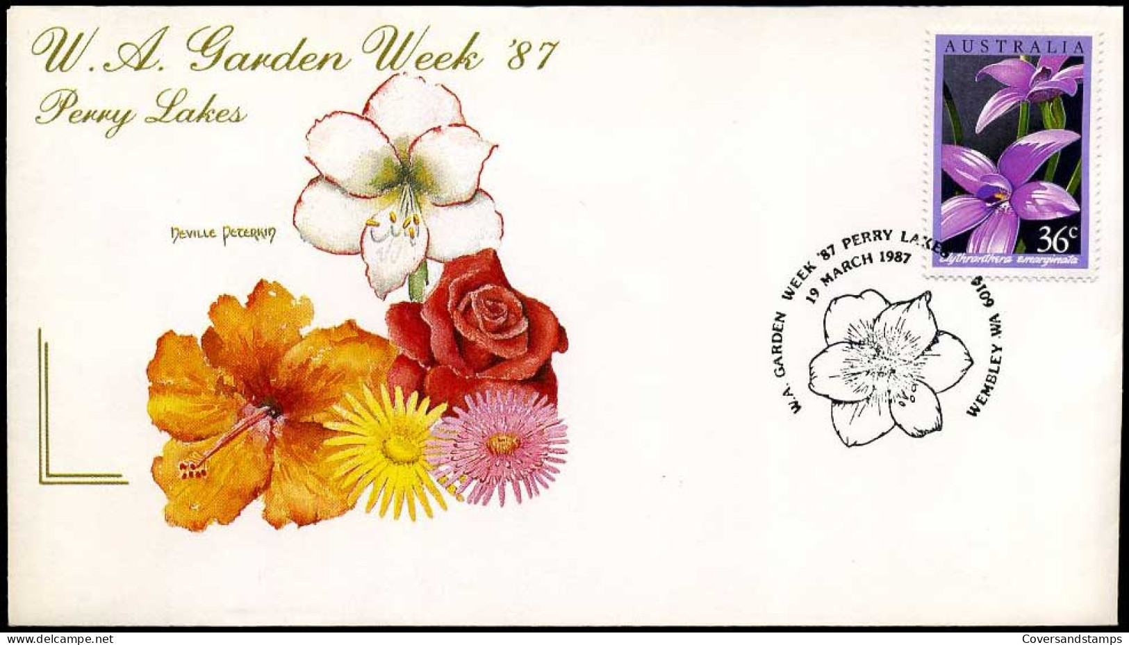 Australia - FDC - W. A. Garden Week '87 - Andere & Zonder Classificatie