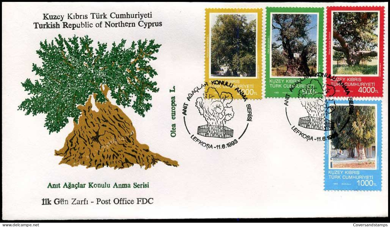 Cyprus - FDC - Trees - Trees
