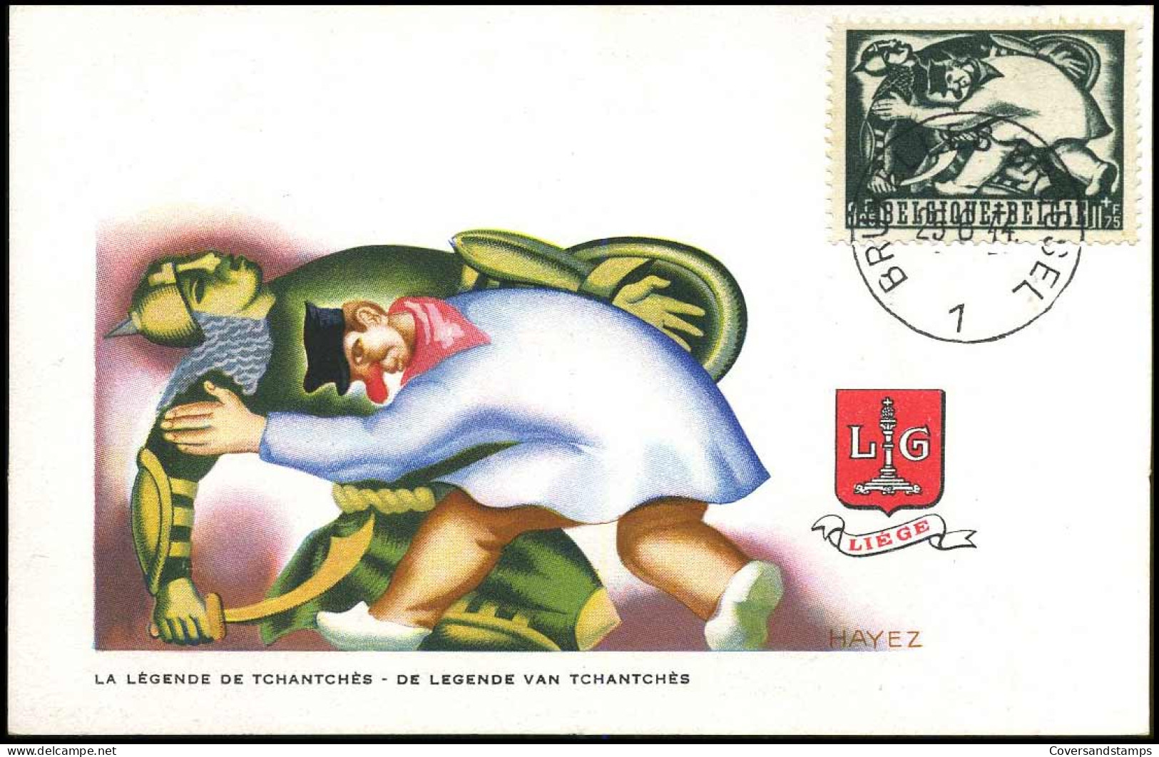 653/60 - MK - Tuberculosebestrijding, Belgische legenden