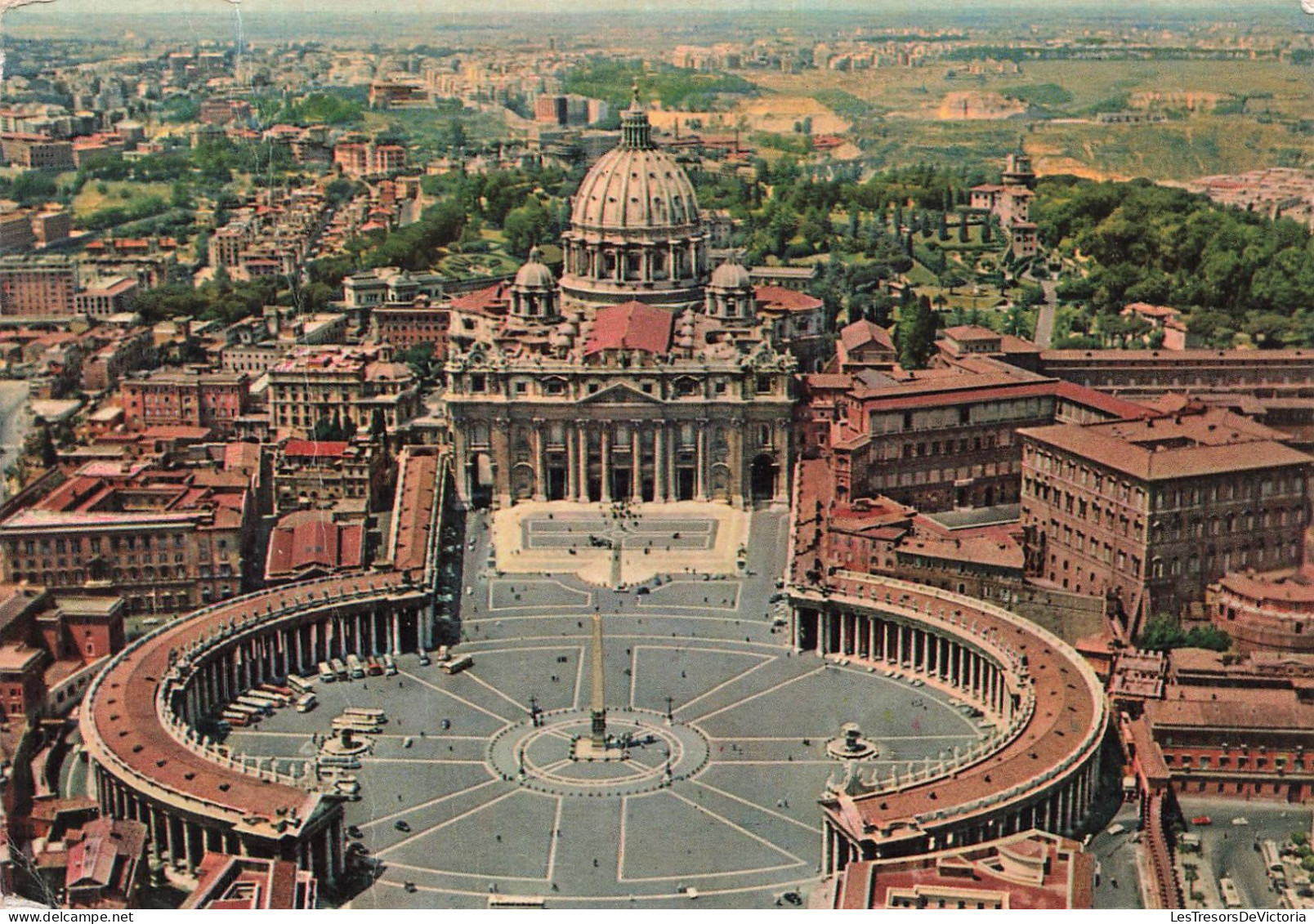 VATICAN - Città Del Vaticano - Animé - Vue D'ensemble - Carte Postale - Vatican