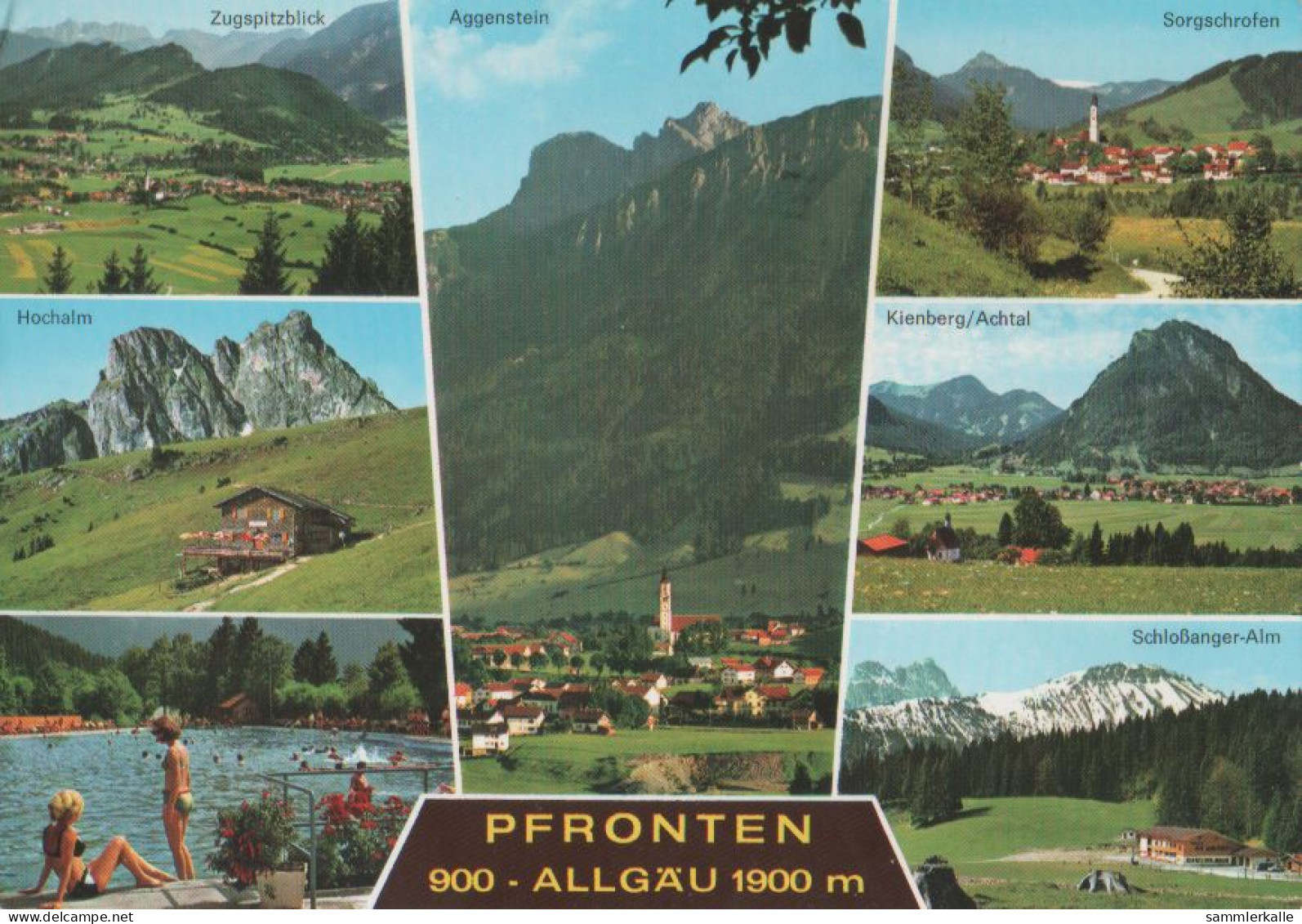 27556 - Pfronten - U.a. Schlossanger-Alm - 1980 - Pfronten