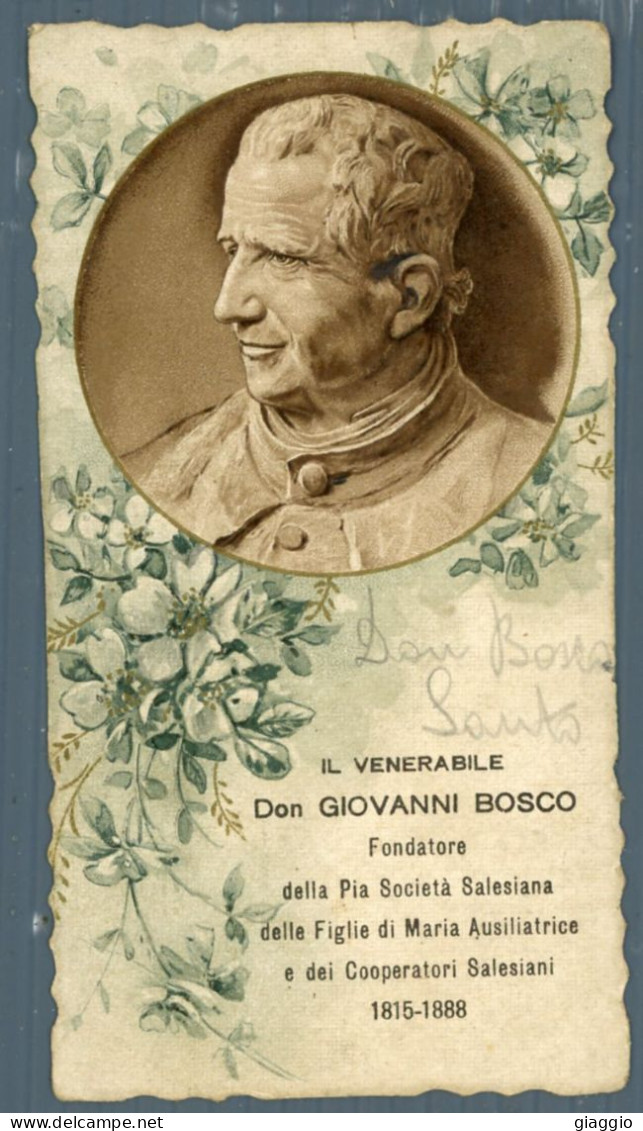 °°° Santino N. 8903- Don Giovanni Bosco °°° - Religión & Esoterismo