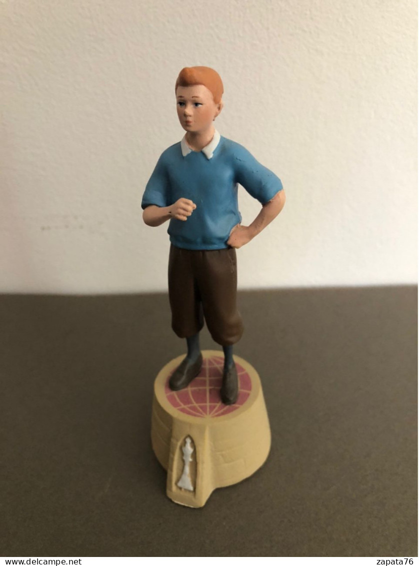 Figurine Tintin - Jeu D'échec 2012 - Figurines En Plastique