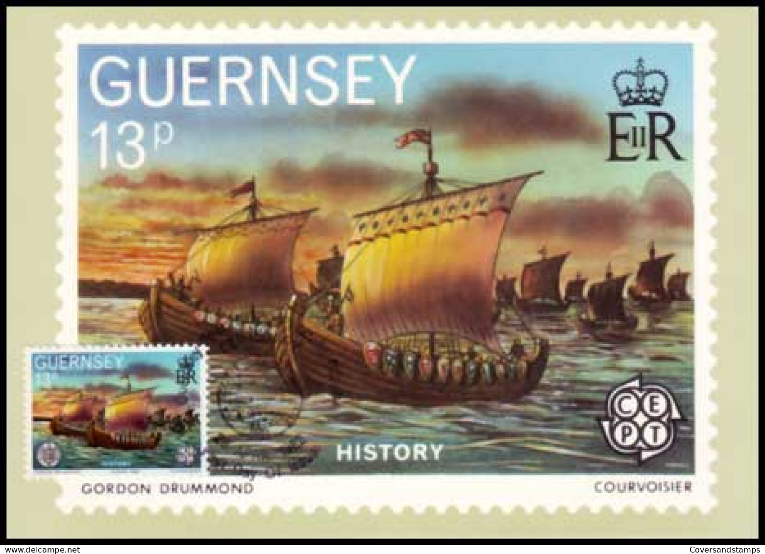 Guernsey - Europa 1982 - History - MK - - Guernesey