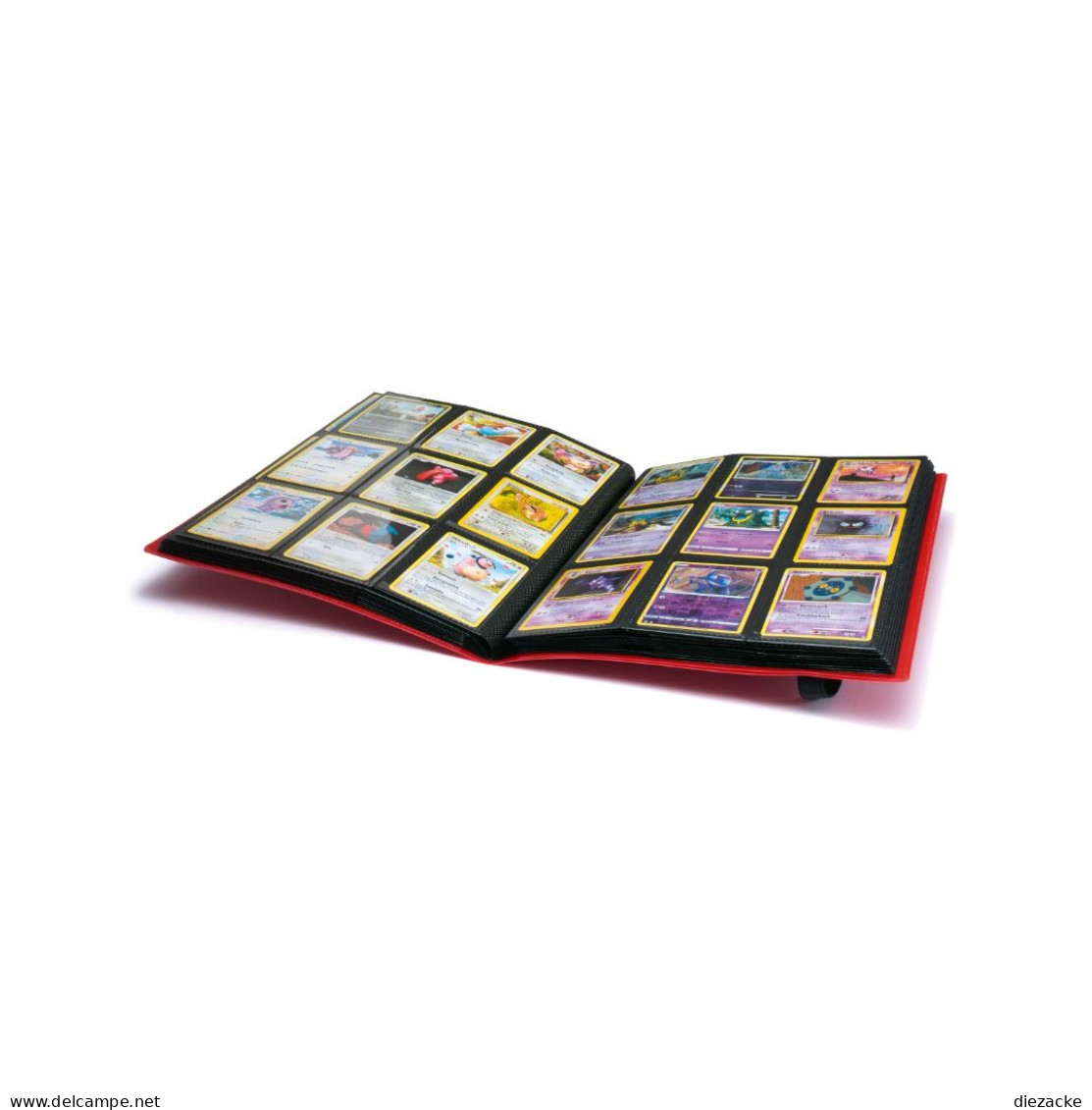 Leuchtturm Trading Card Album Slim Gaming, Für 360 Trading Cards, Rot 369505 Neu ( - Altri & Non Classificati