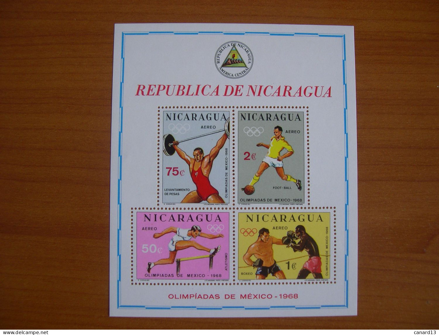 Nicaragua Bloc N° 109 Neuf** - Nicaragua