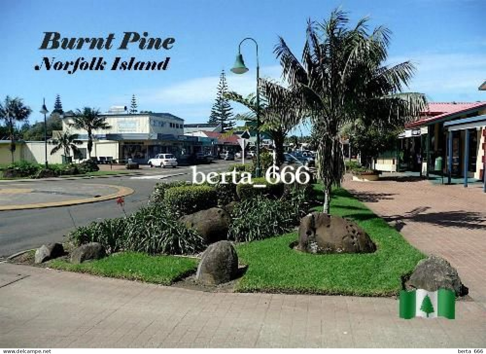 Australia Norfolk Island Burnt Pine New Postcard - Norfolk Island