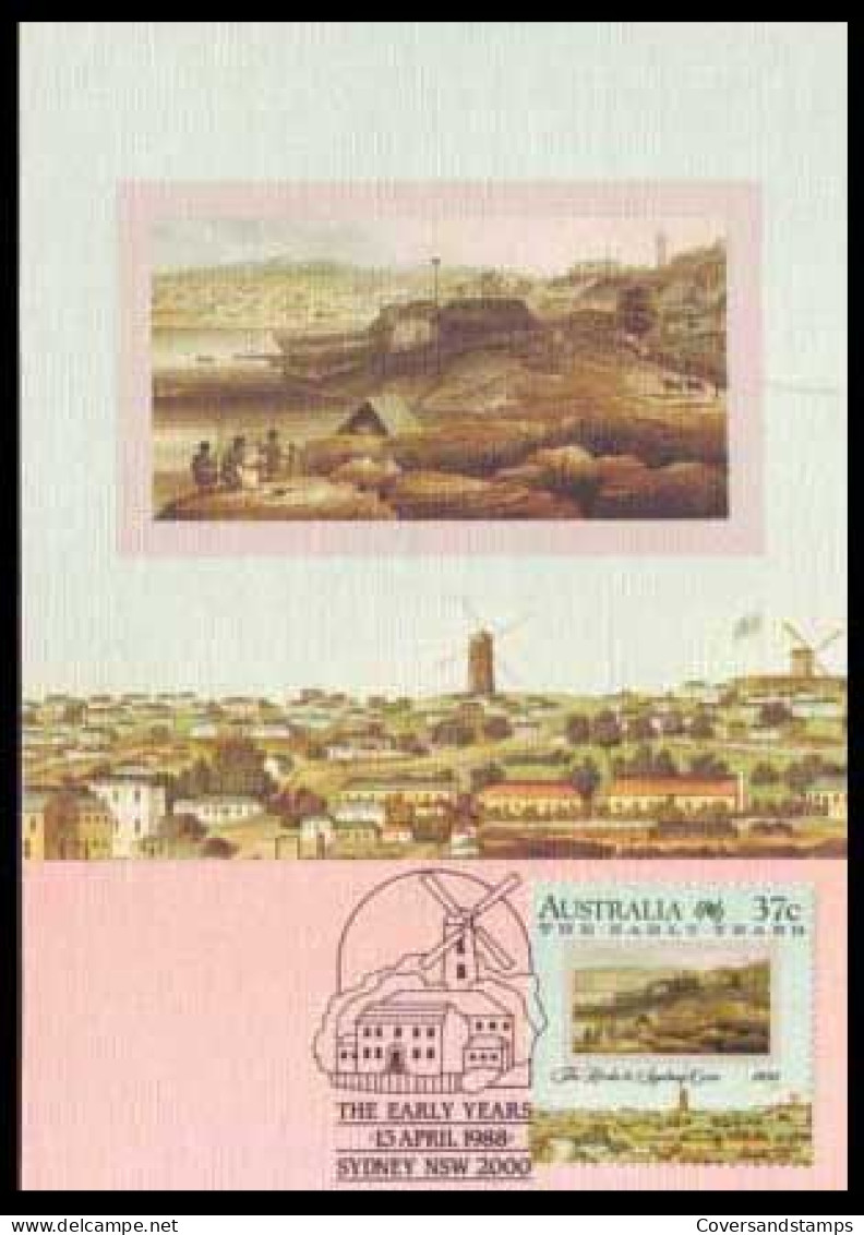 Australië  - The Early Years - MK -  - Maximumkaarten