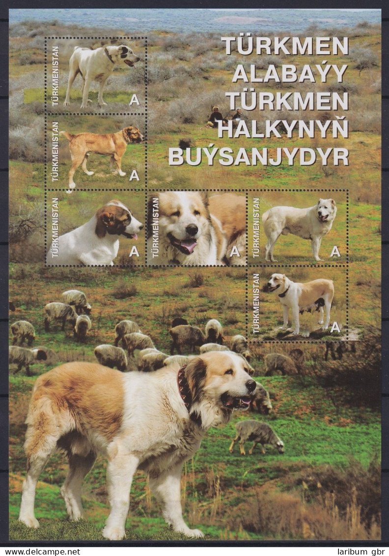 Turkmenistan Block 34 Postfrisch Hunde #NE813 - Turkménistan