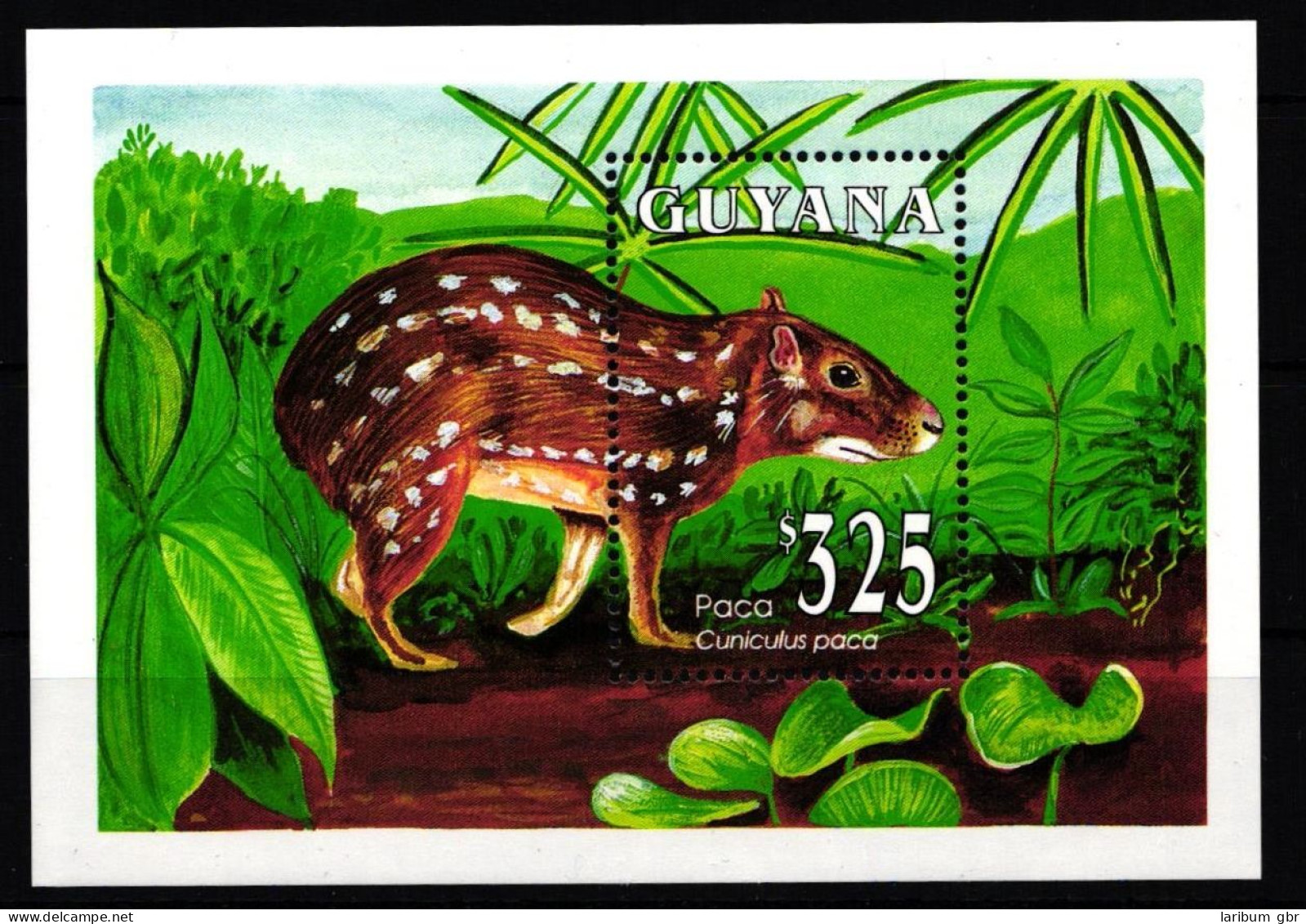 Guyana Block 245 Postfrisch Wildtiere #NE827 - Guyana (1966-...)