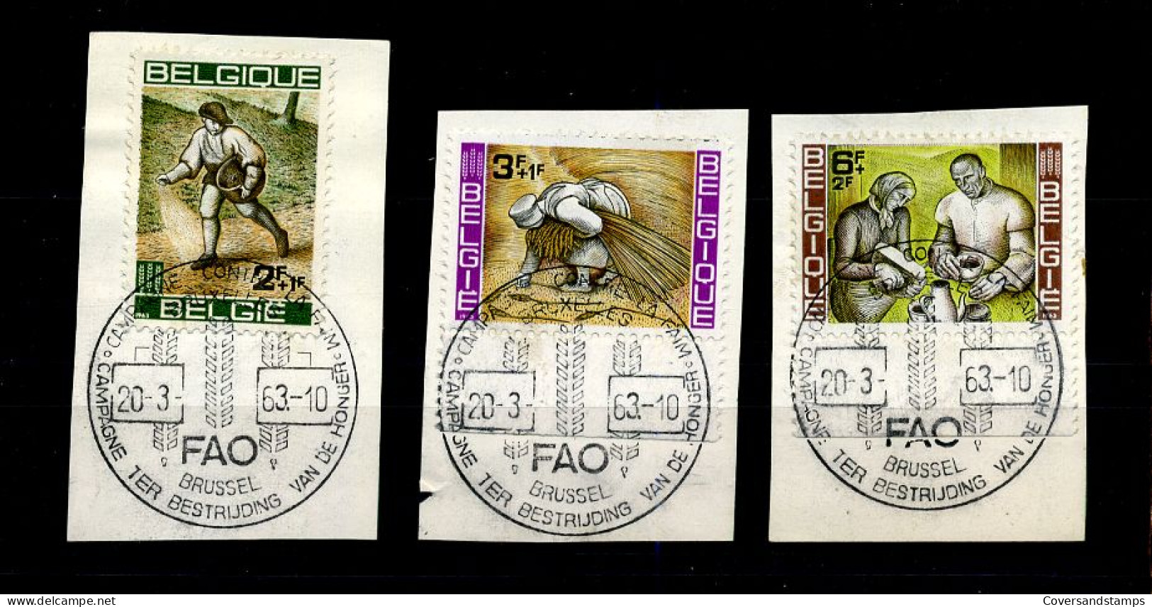 België - 1243/45   Gest/obl/used - Used Stamps