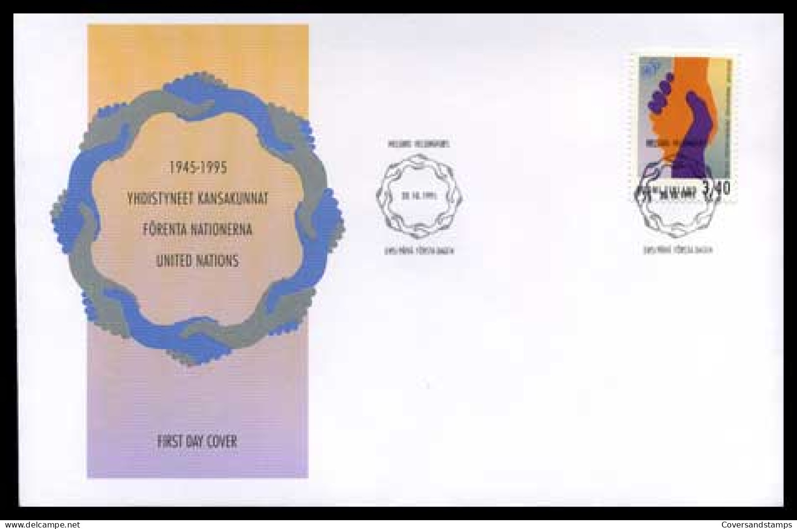 Finland - United Nations - - FDC