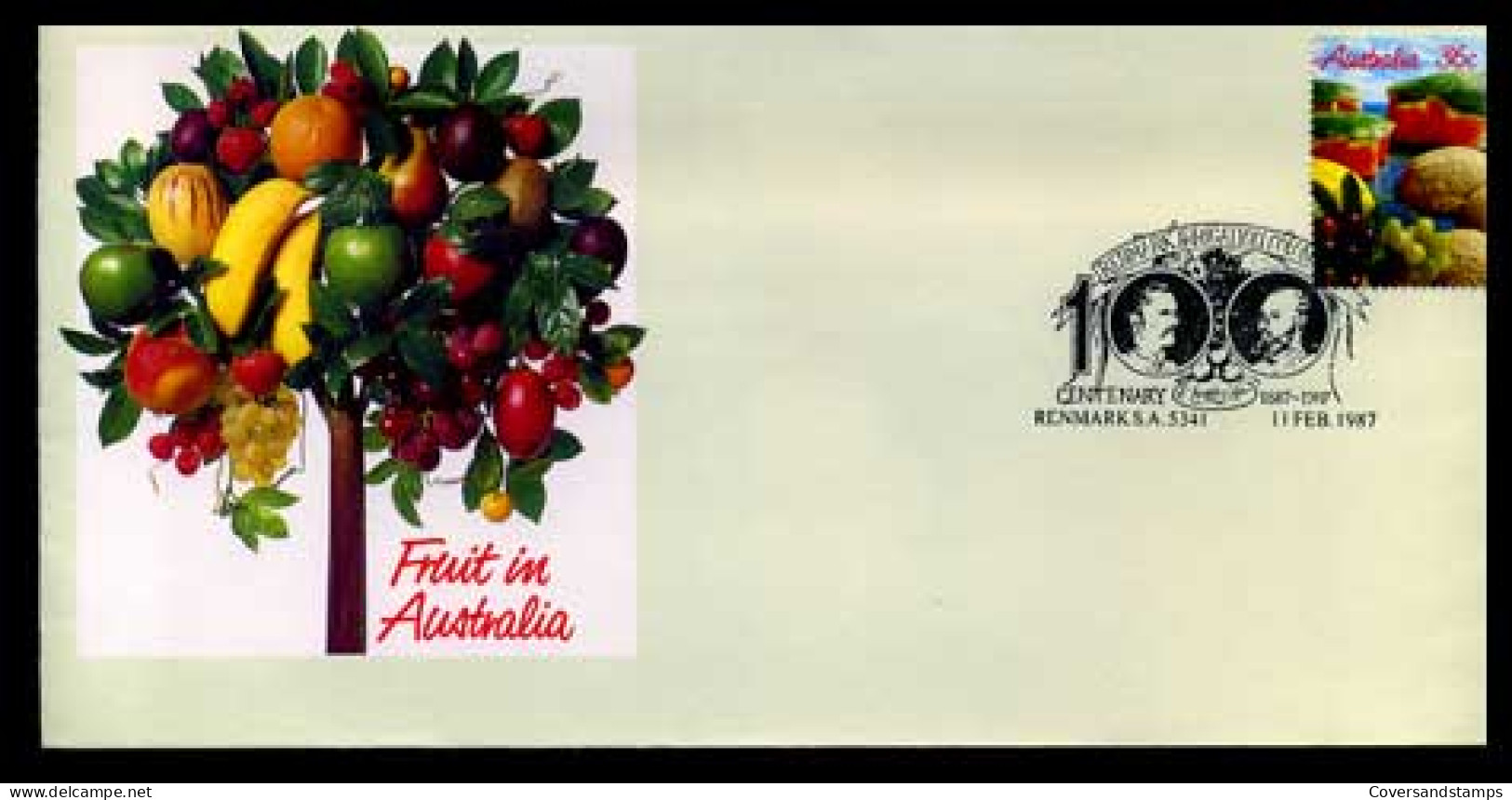 Australië  - Fruit In Australia -  - Sobre Primer Día (FDC)