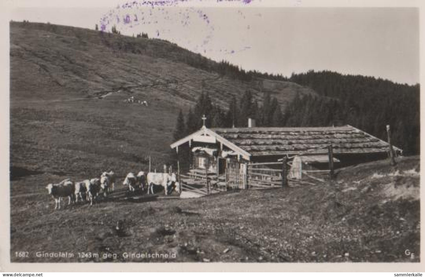18885 - Tegernsee - Grindelalm Gegen Grindelschneid - 1937 - Tegernsee