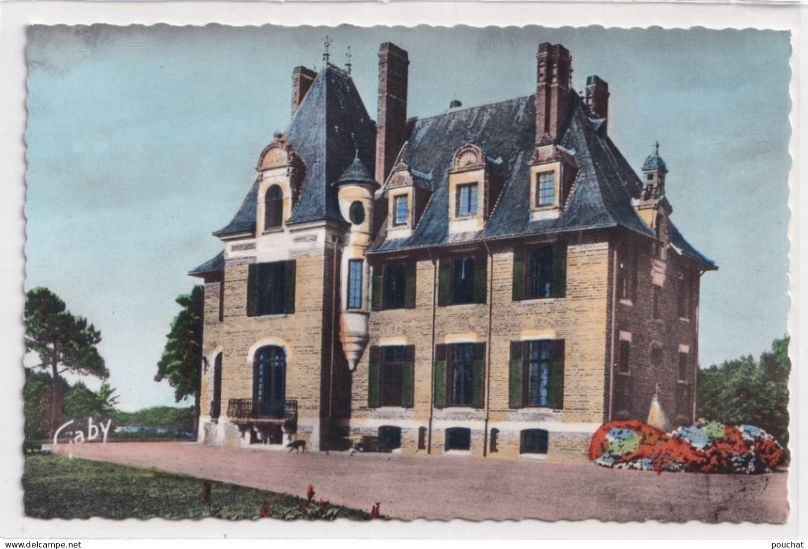 E7-35) PAIMPONT - LE CHATEAU DU PAS DU HOUX  - ( 2 SCANS ) - Paimpont