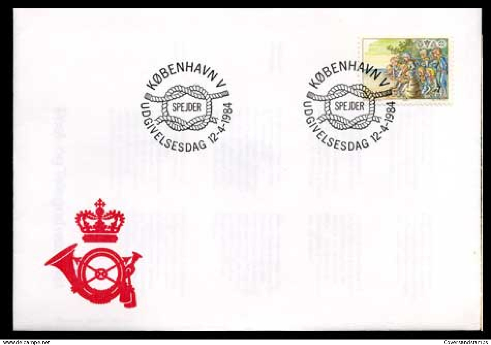 Denemarken - Scout Stamp -  - FDC