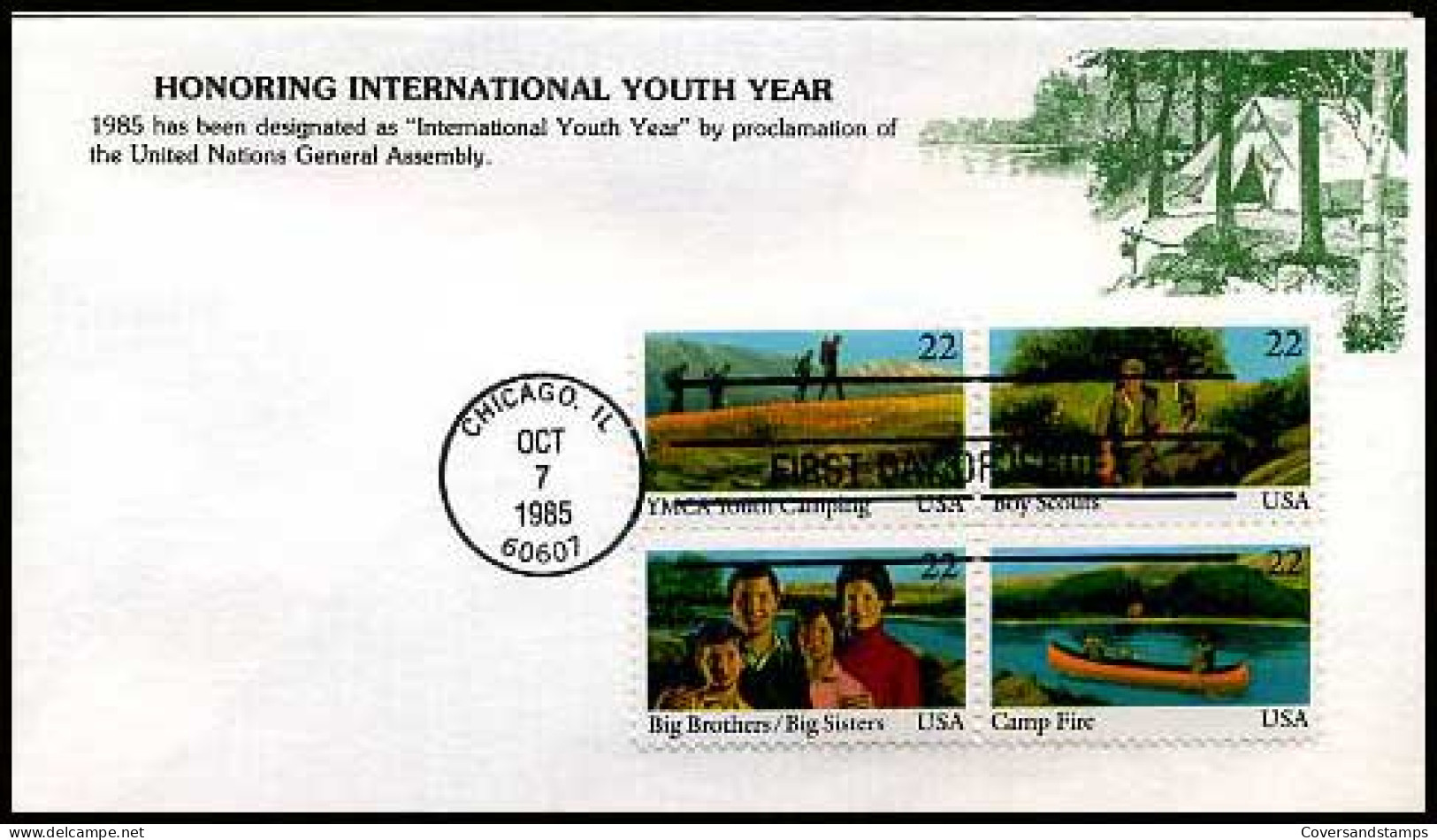 USA - International Youth Year  - 1981-1990