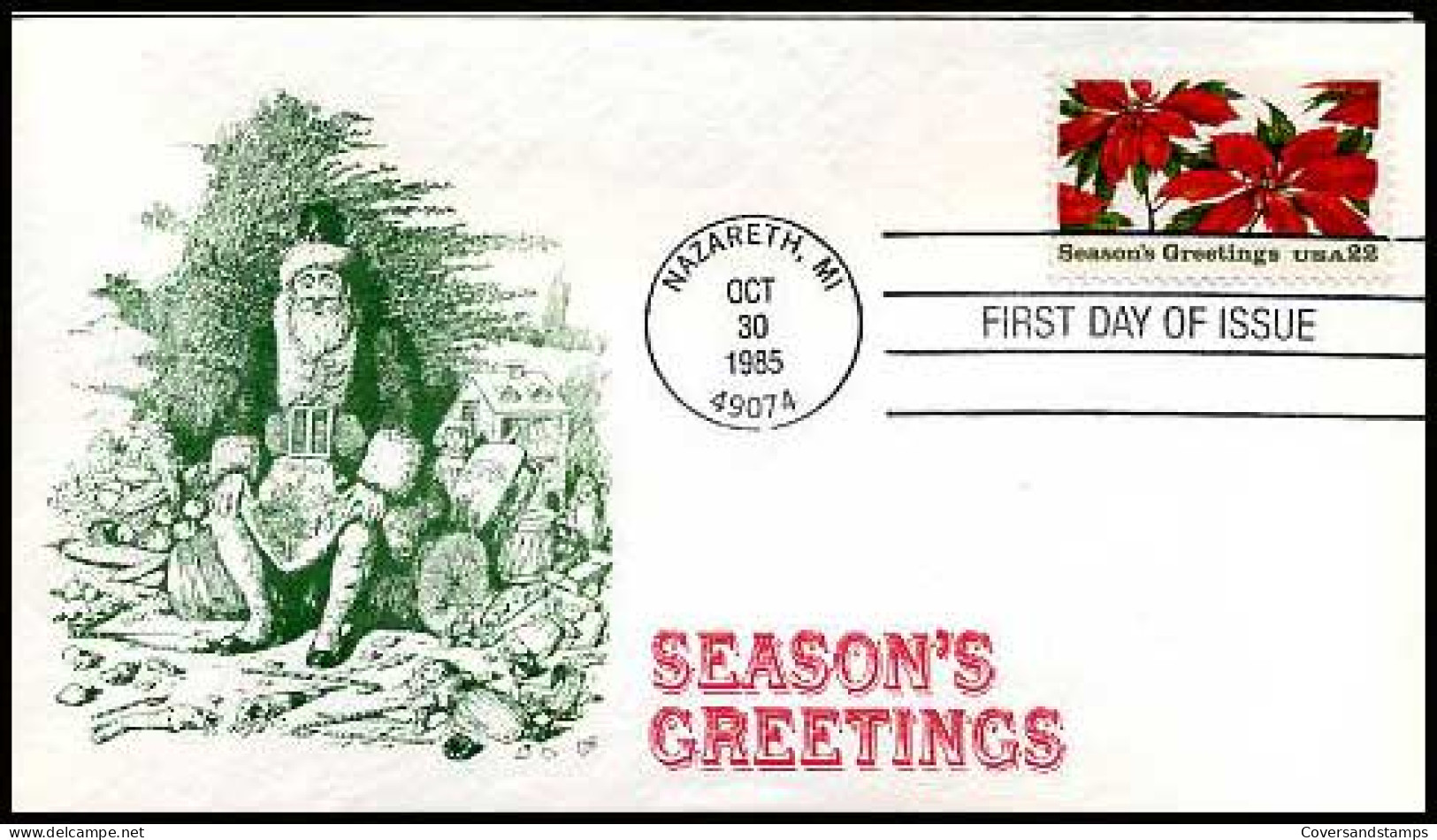 USA - Season's Greetings  - 1981-1990