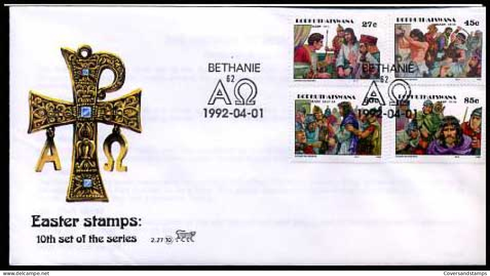 Zuid-Afrika - Easter Stamps - - FDC