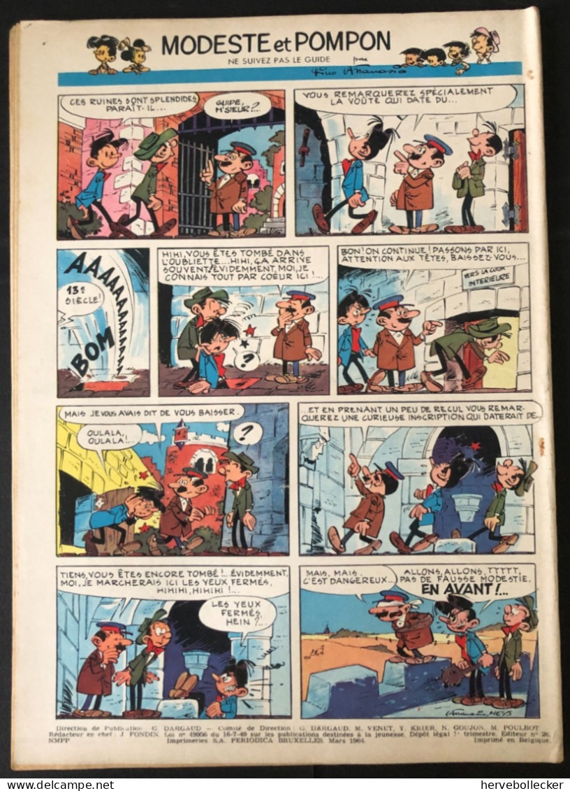 TINTIN Le Journal Des Jeunes N° 803 - 1964 - Tintin