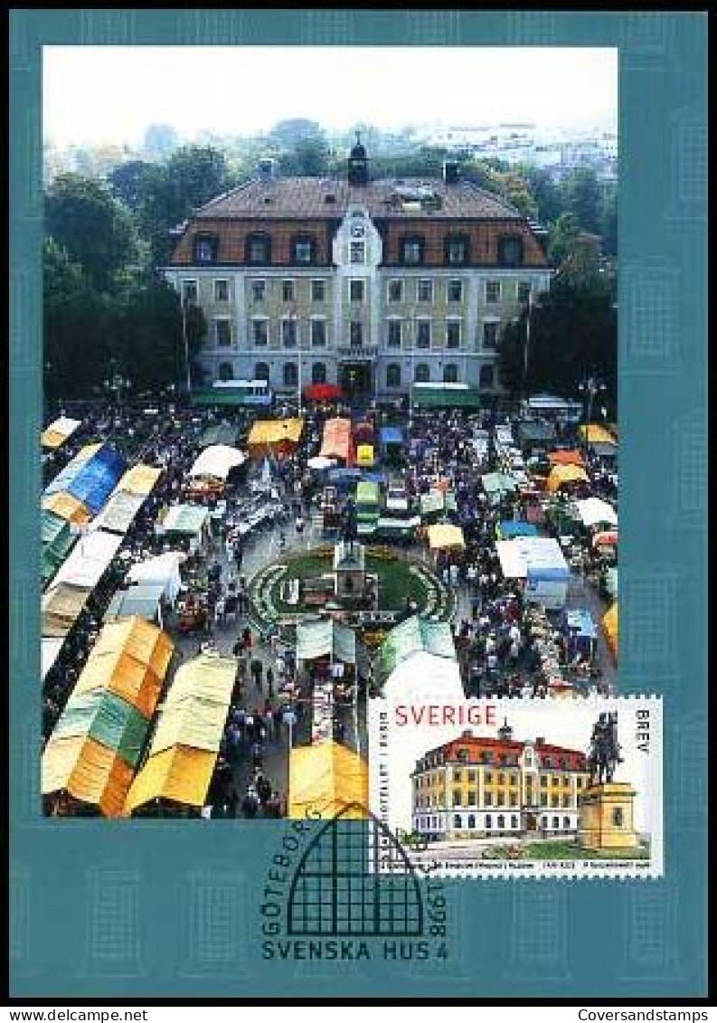 Zweden - Swedish Town Houses - MK - - Maximum Cards & Covers