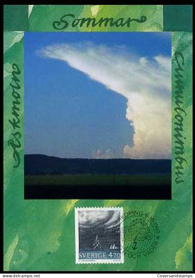 Zweden - Wolken - MK - - Cartes-maximum (CM)