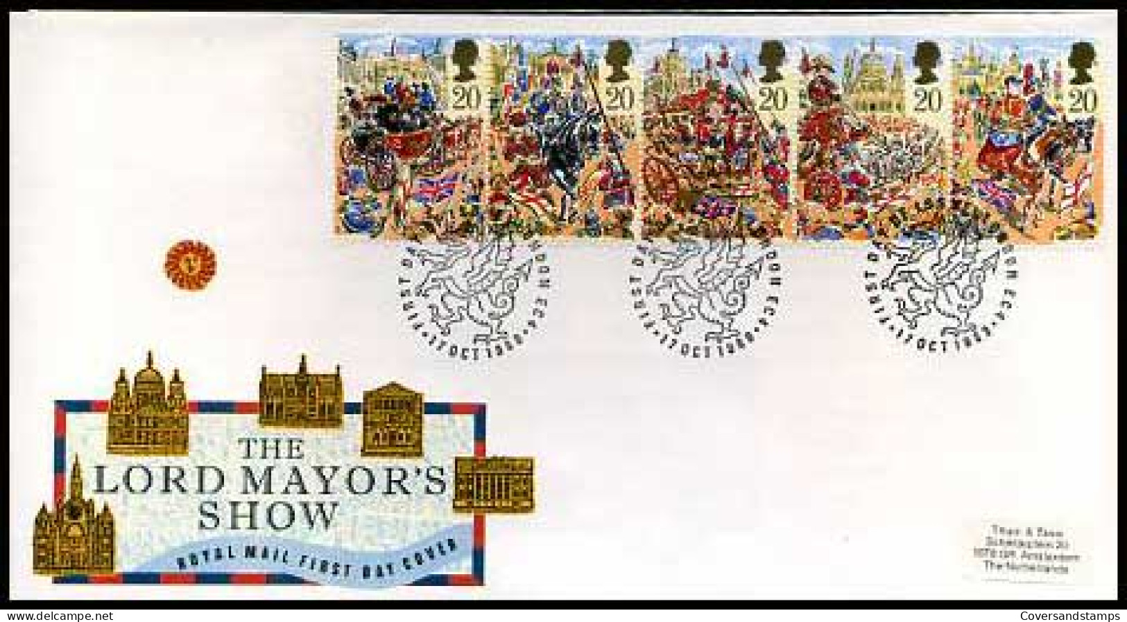Groot-Brittannië - The Lord Mayor's Show - - 1981-1990 Dezimalausgaben
