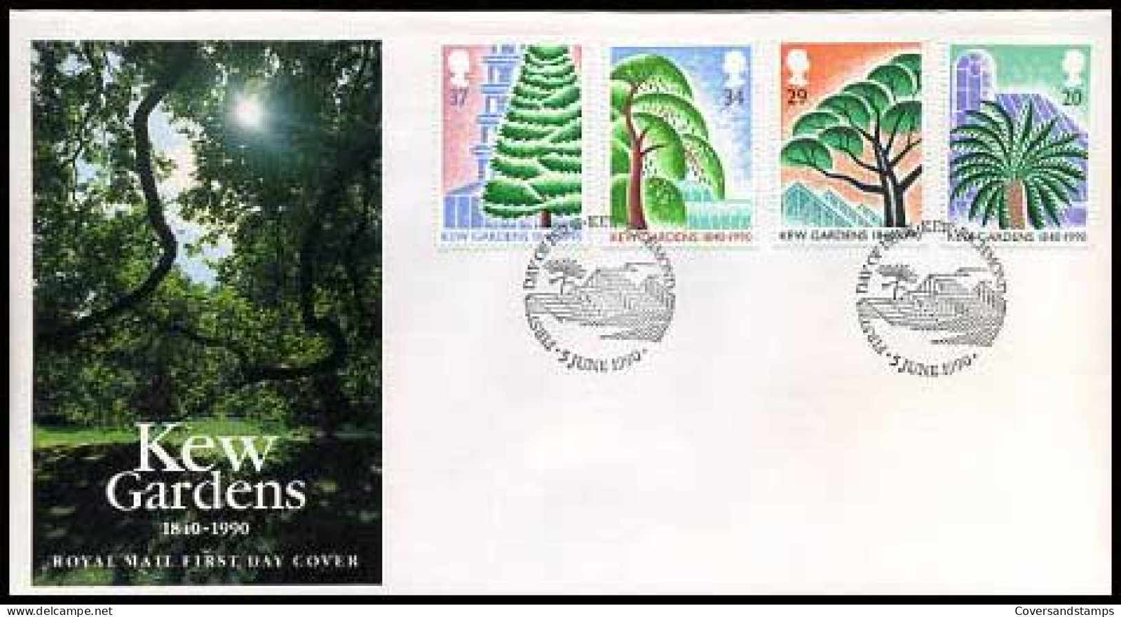 Groot-Brittannië - Kew Gardens - - 1991-00 Ediciones Decimales