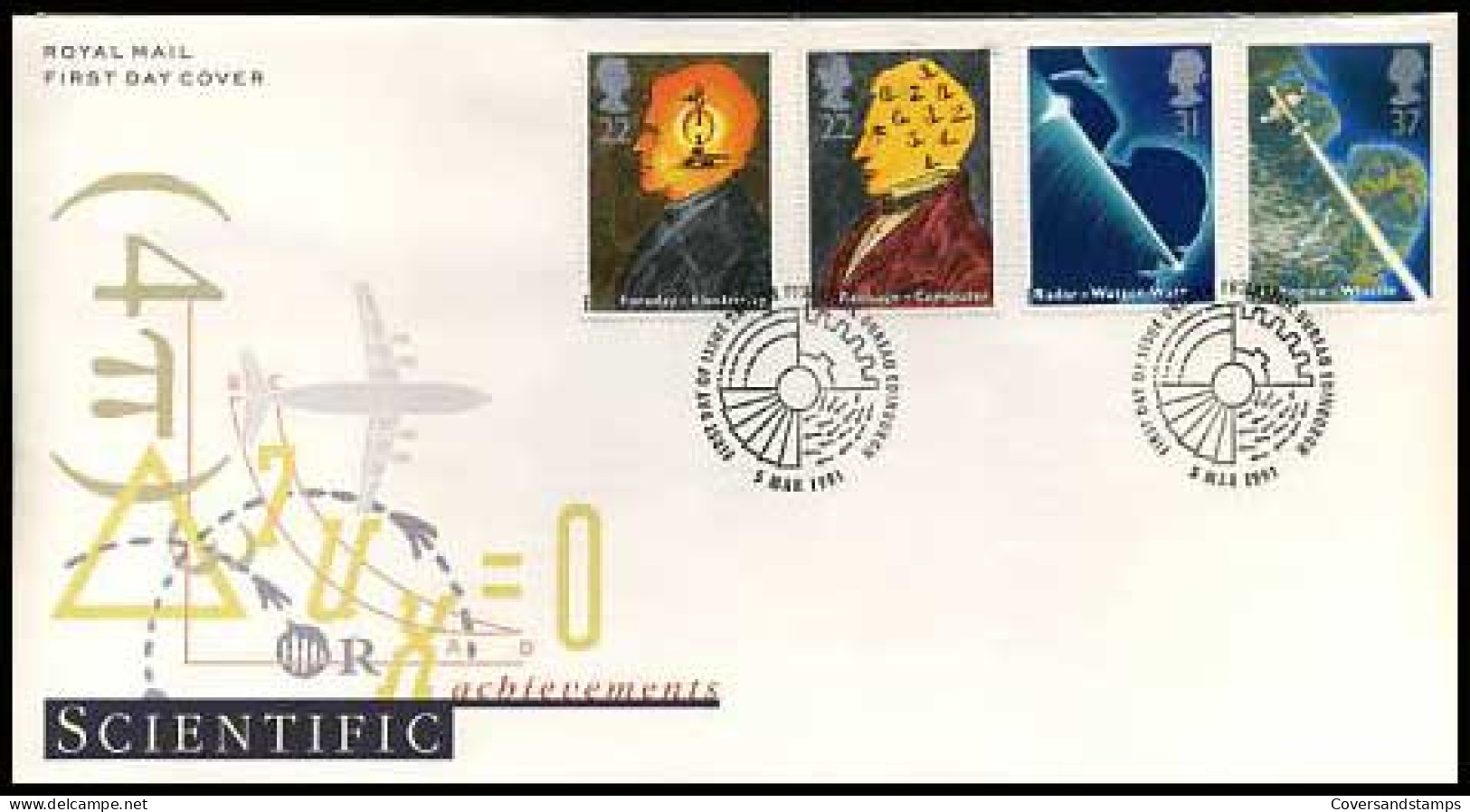 Groot-Brittannië - Scientific Achievements - - 1991-00 Ediciones Decimales