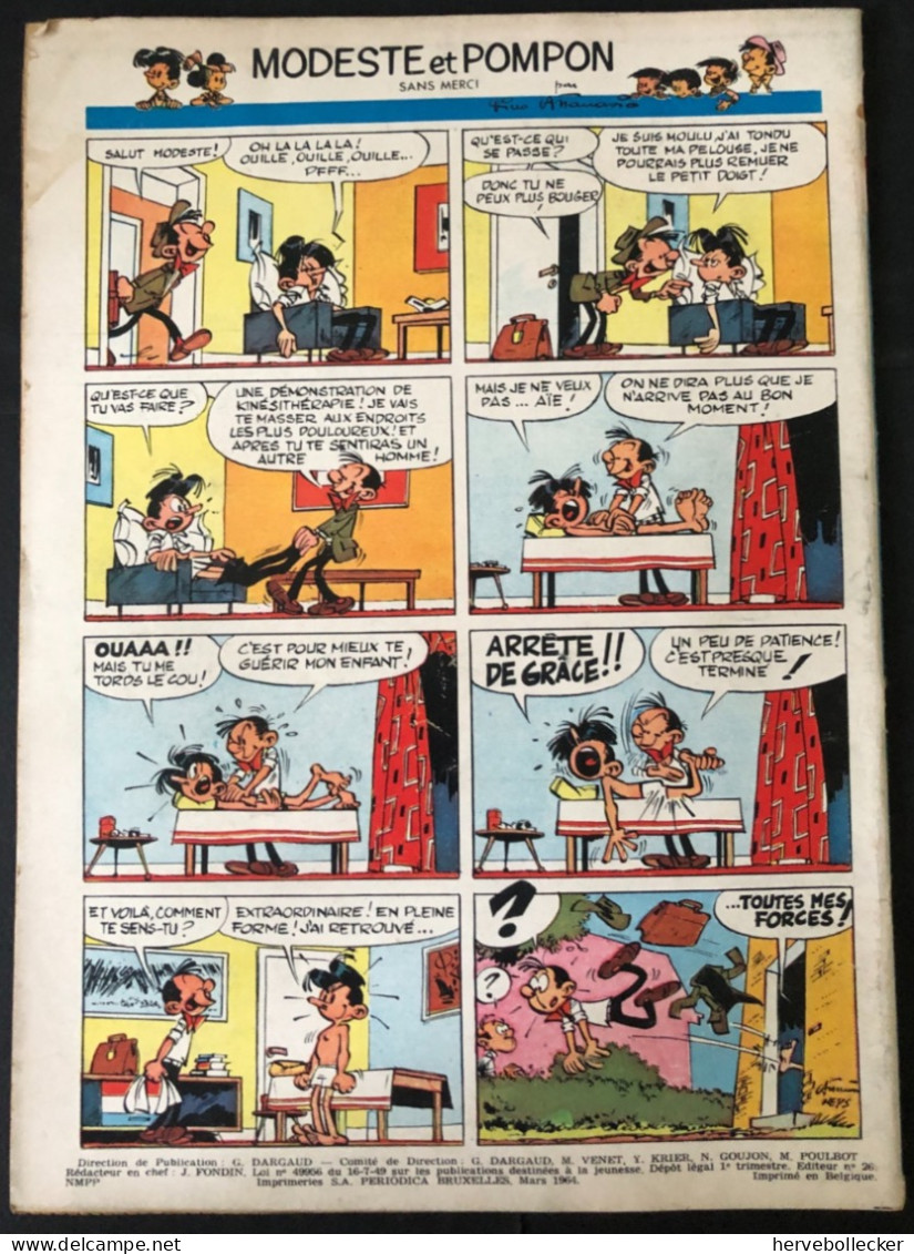 TINTIN Le Journal Des Jeunes N° 804 - 1964 - Tintin