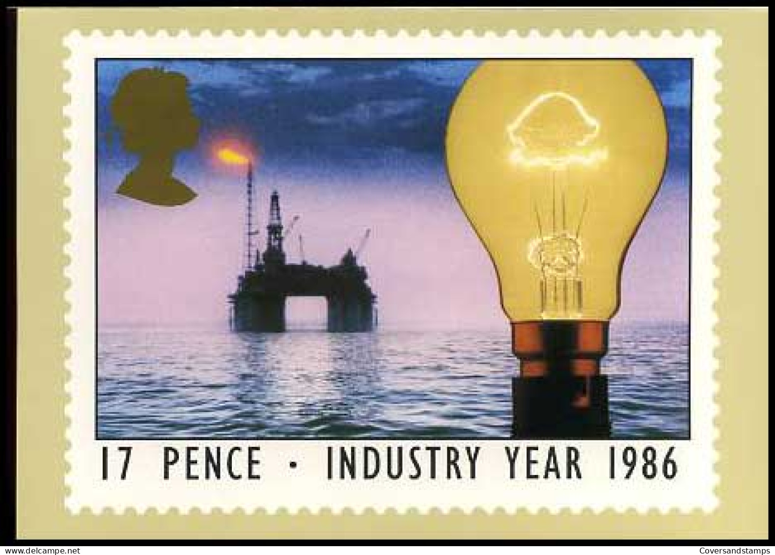 Groot-Brittannië - Industry Year 1986 - MK - - Maximumkaarten