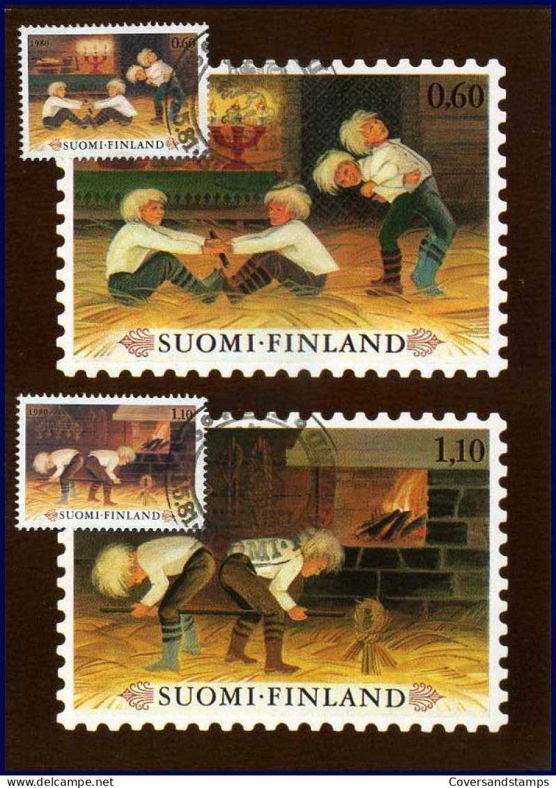 Finland - MK - Kerstmis 1980  -  27-10-1980                               - FDC
