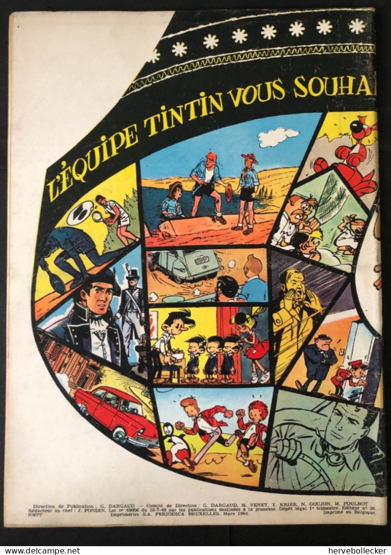 TINTIN Le Journal Des Jeunes N° 805 - 1964 - Tintin