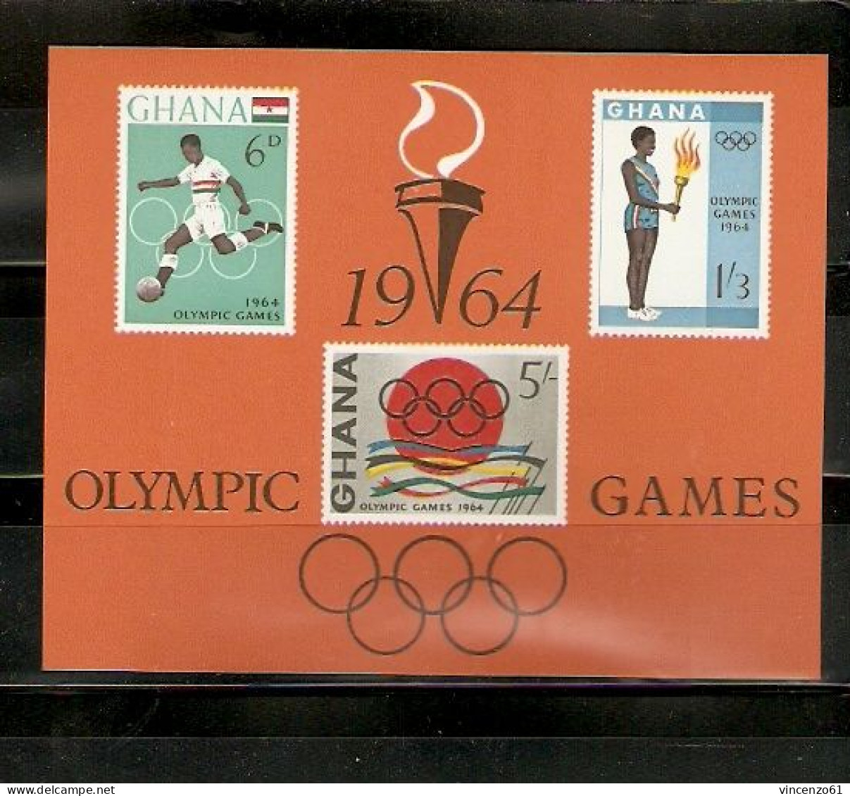 GHANA TOKIO OLIMPIC GAME 1964 - Ete 1964: Tokyo