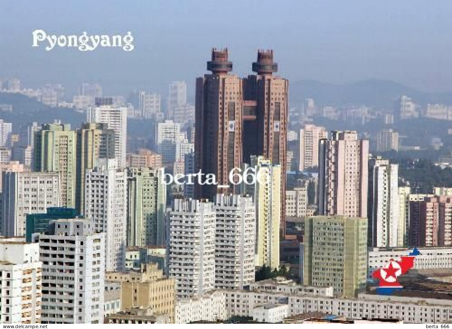 North Korea Pyongyang Koryo Hotel New Postcard - Corée Du Nord
