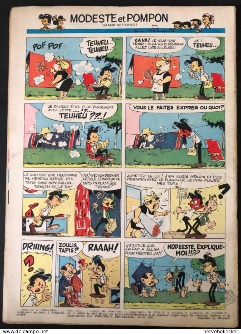 TINTIN Le Journal Des Jeunes N° 806 - 1964 - Tintin