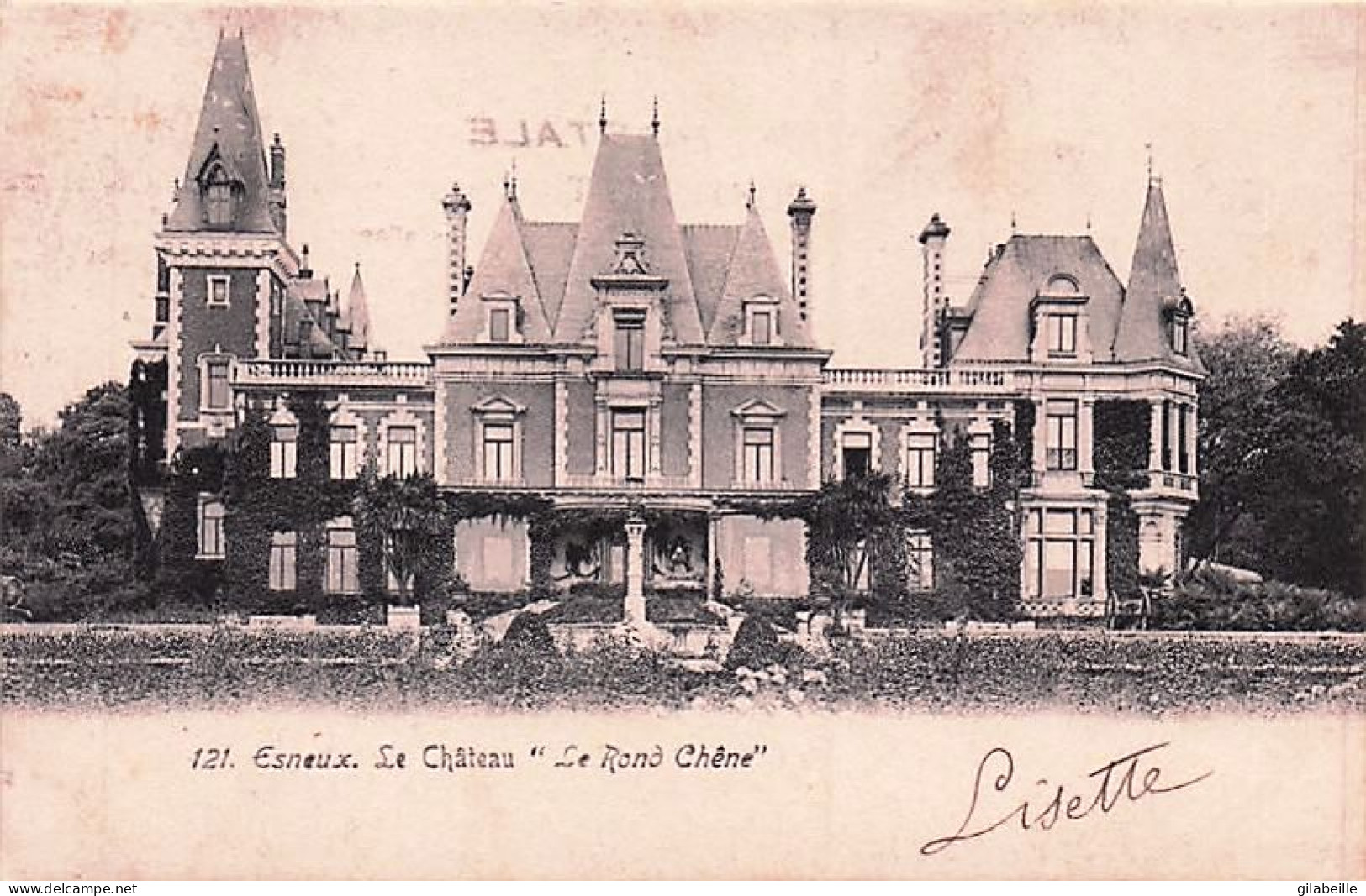 ESNEUX - Le Chateau " Le Rond Chene " - 1910 - Esneux