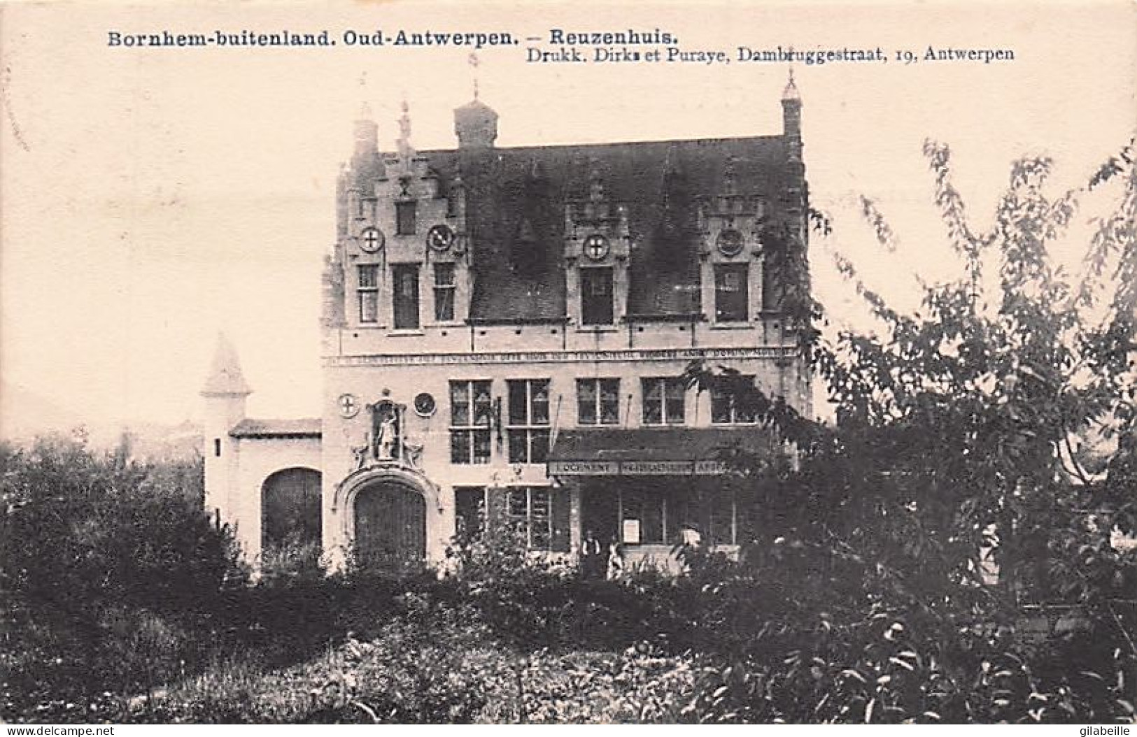 BORNEM - BORNHEM -  Buitenland Oud-Antwerpen Reuzenhuis - Bornem