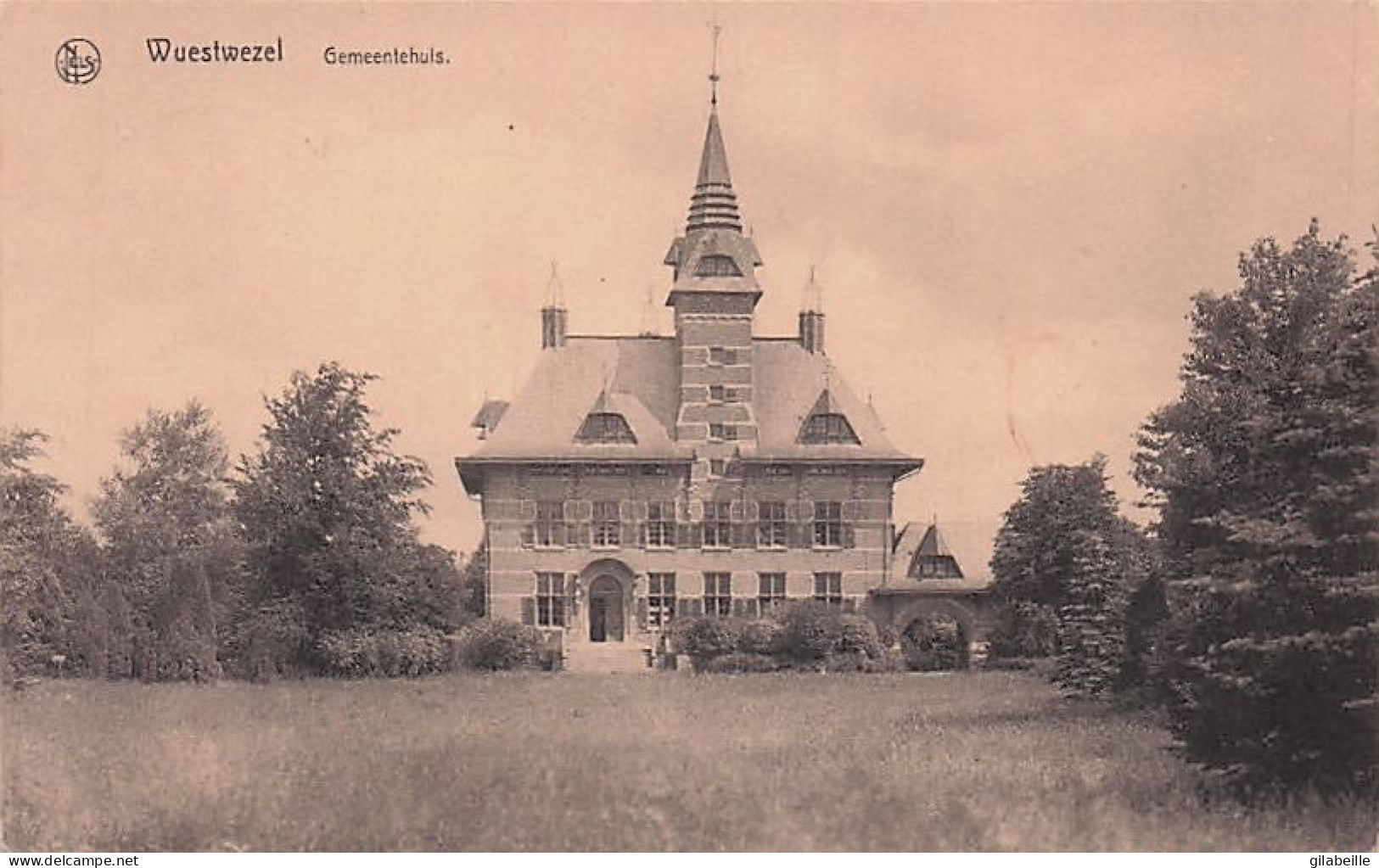 WUUSTWEZEL - Gemeentehuis  - 1930 - Wuustwezel