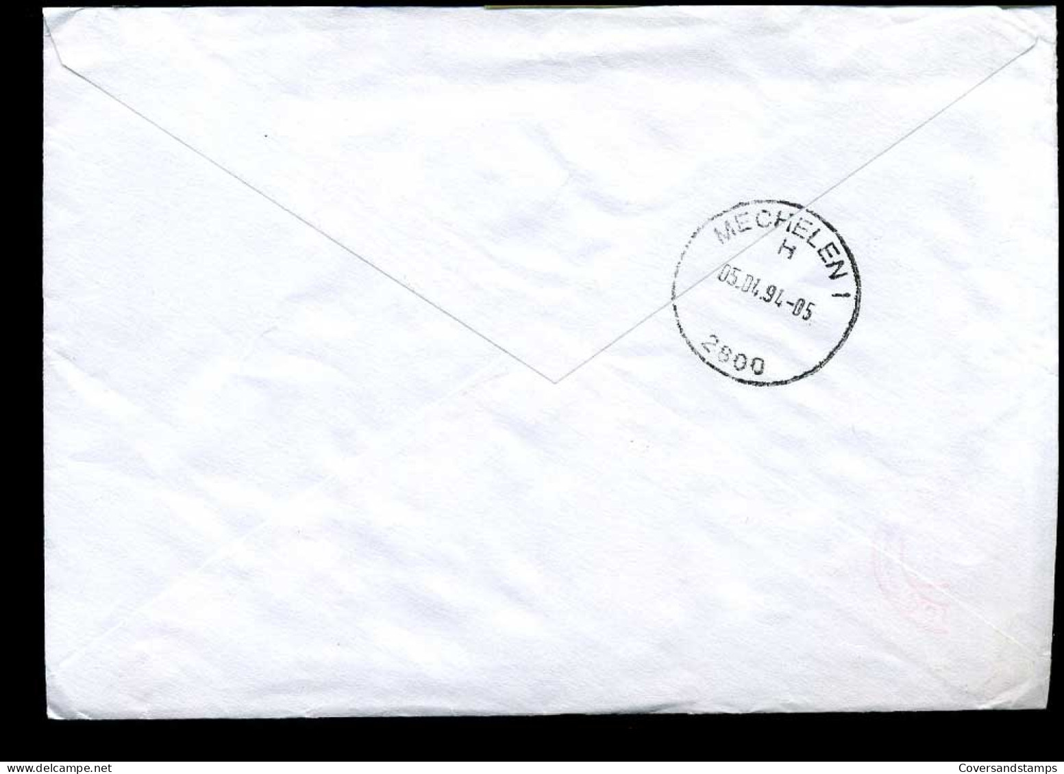 Hungarian Express Cover To Mechelen, Belgium - Postal Stationery