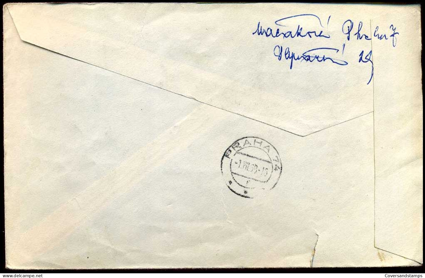 Czech Registered Cover  - Lettres & Documents