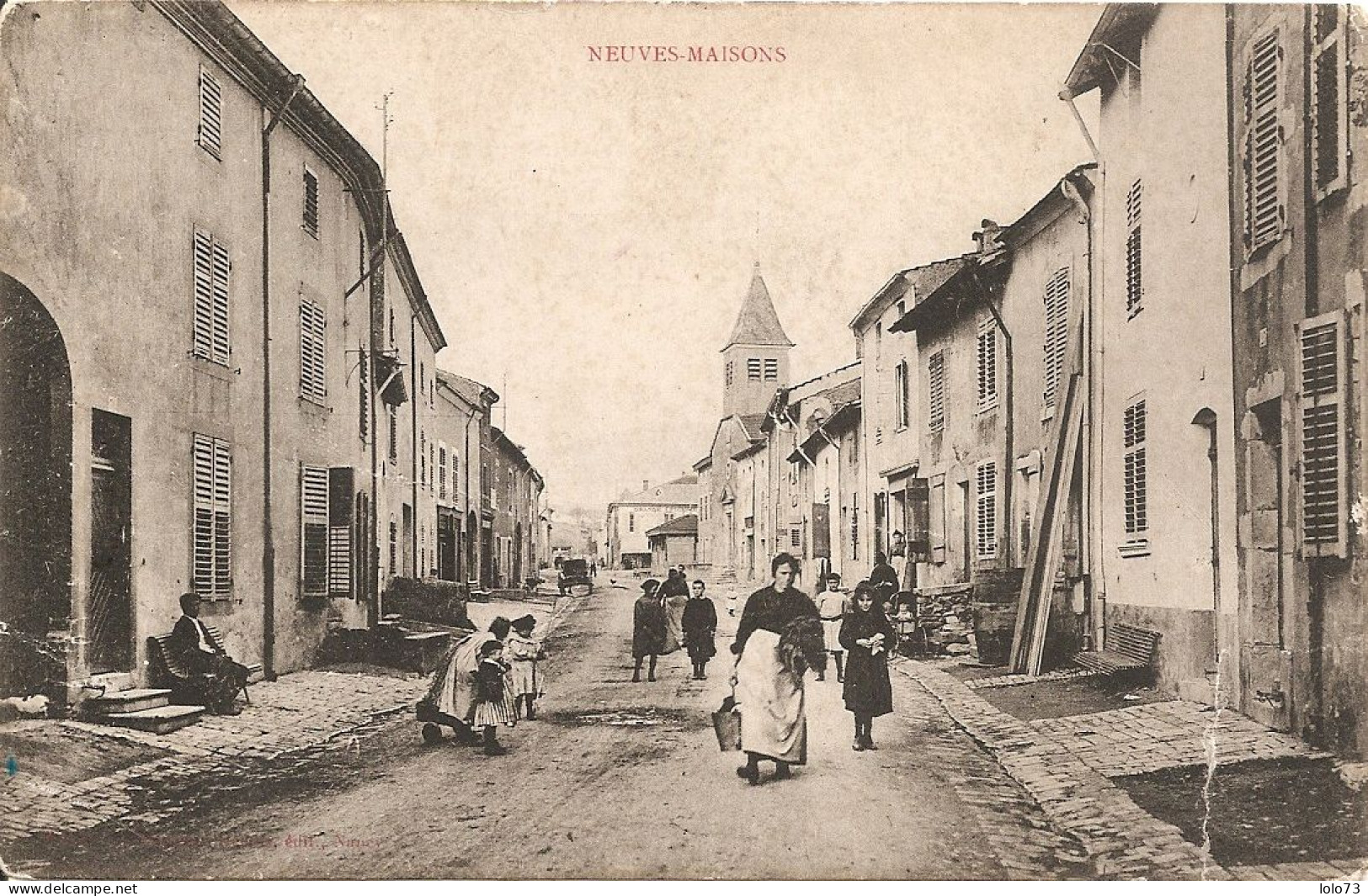 Neuves Maisons - Une Rue - Neuves Maisons