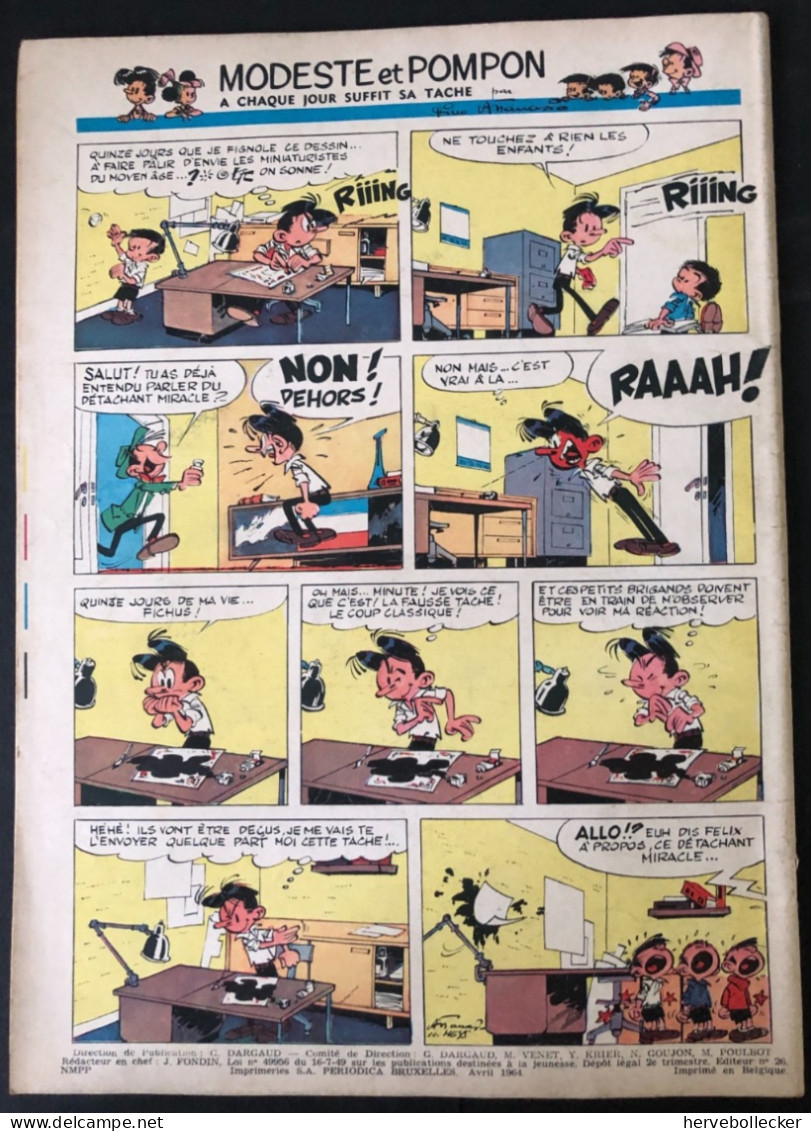 TINTIN Le Journal Des Jeunes N° 808 - 1964 - Tintin