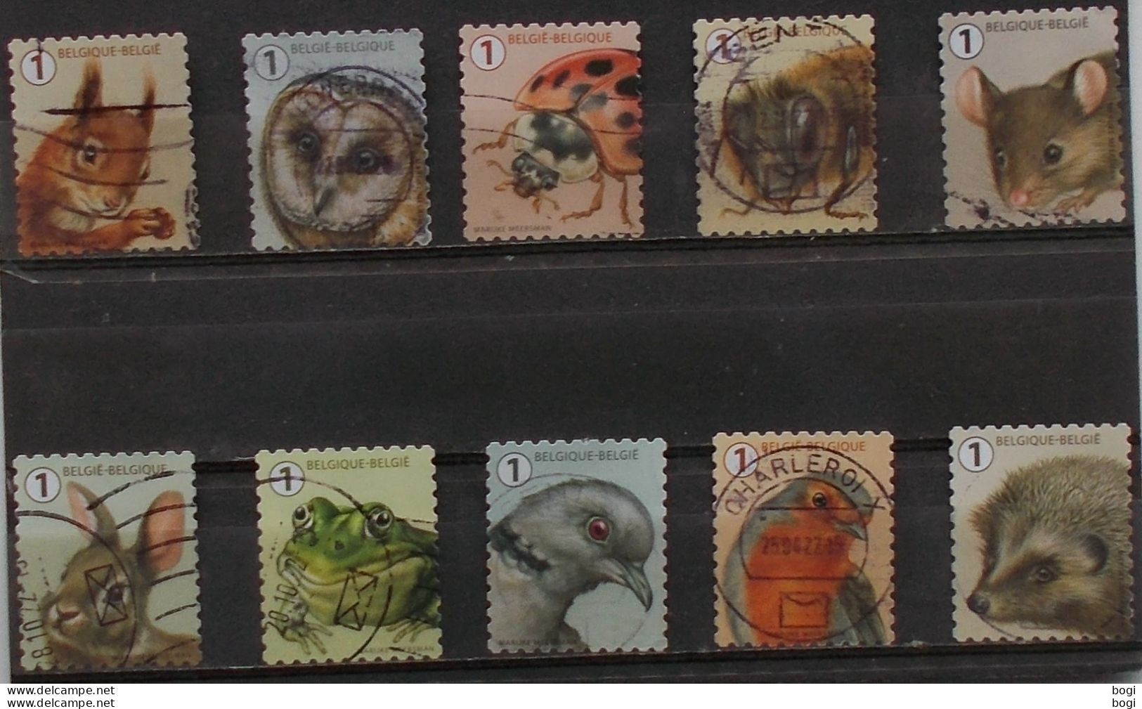 Tuinbezoekers 2020 - Used Stamps