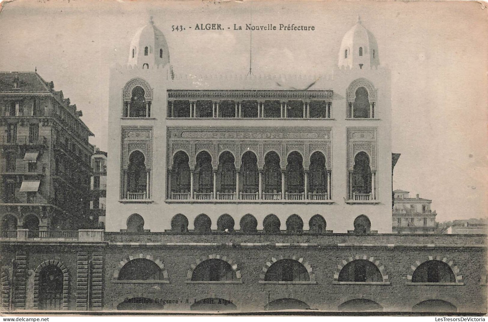 ALGERIE - Alger - La Nouvelle Préfecture - Carte Postale Ancienne - Algiers