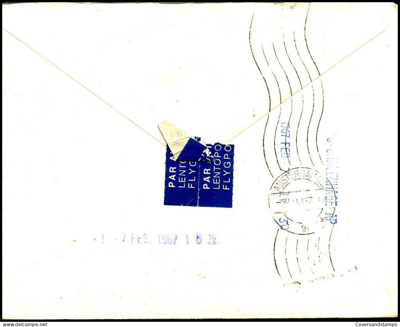 Finland - Express Cover To Den Haag, Netherlands - Lettres & Documents