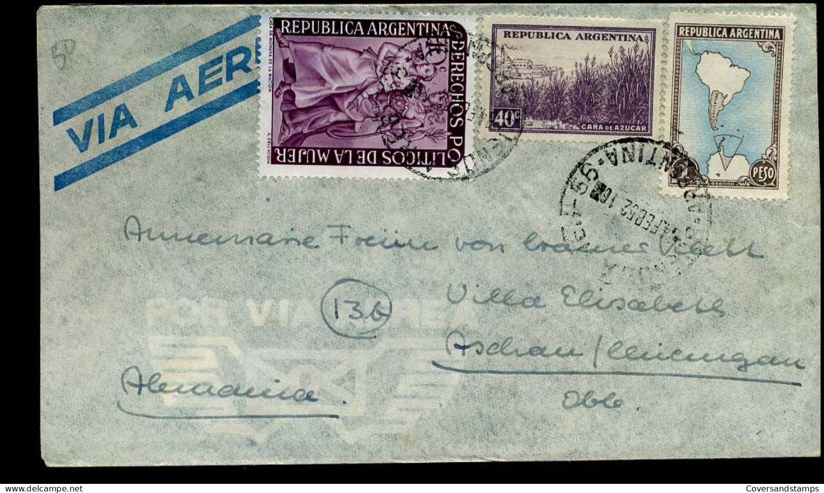 Argentina - Cover To Germany - Storia Postale